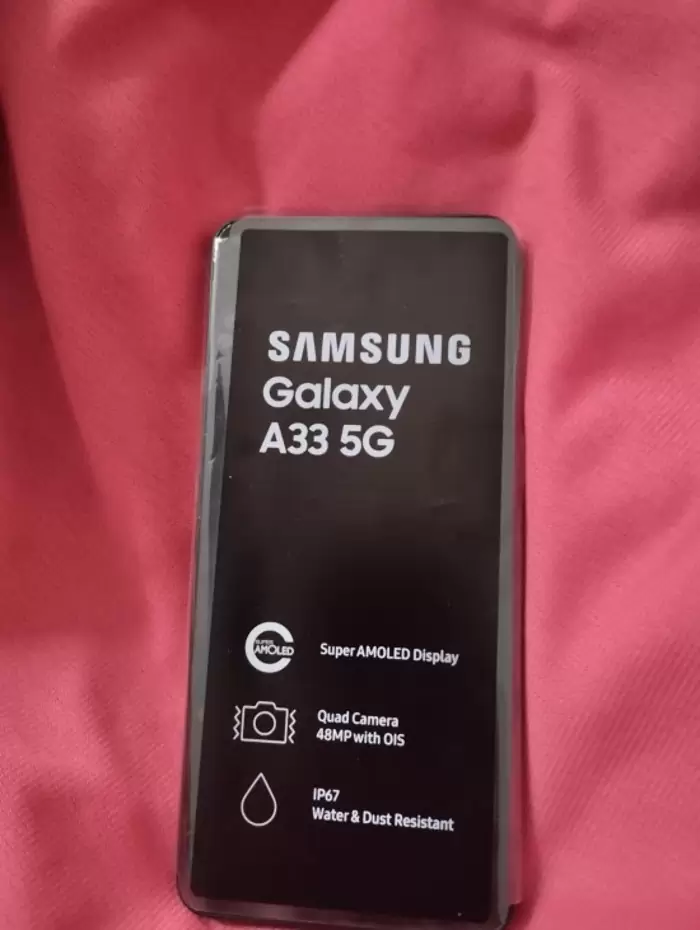 $ 315 Celular Samsung Galaxy A33 5G (Precio Negociable)